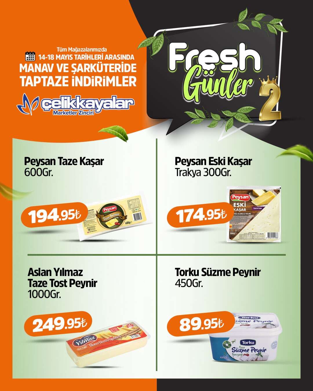 Konya’da market raflarında büyük indirim başladı 19